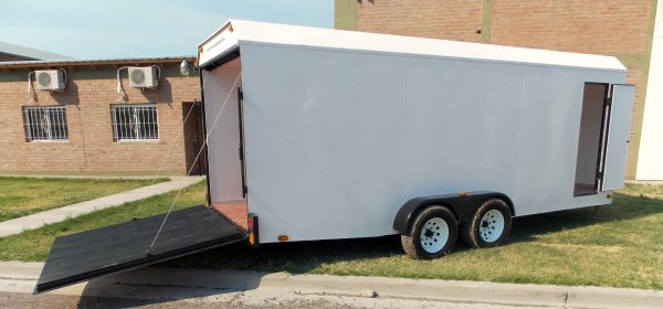 ACMA trailers tipo americano, volcado, para vehículos, a medida